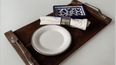 Woodwork for Beginners - Rustic Tray from Upcycled Materials