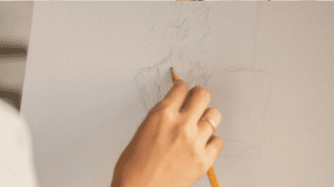 Woman's Life Drawing and Wine